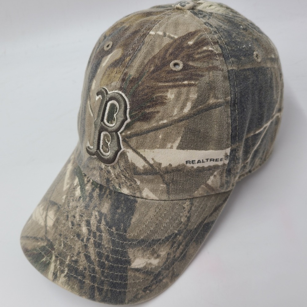 Boston Red Sox Hat Fitted S Twins Enterprise Franchise Camo Brown MLB Baseball